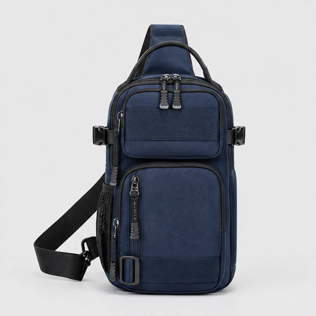 Rovic – Waterproof Anti-Theft Crossbody Sling Bag with USB Port + 50% OFF