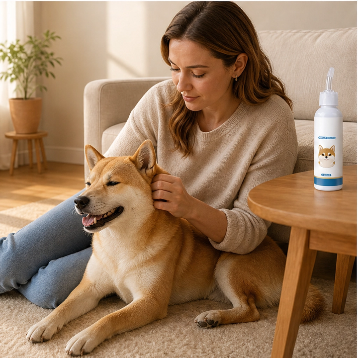 Hazelpaw – Gentle Deep-Clean &amp; Soothing Pet Ear Cleaner Solution + 50% OFF