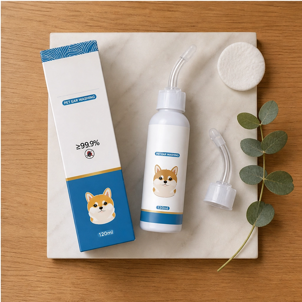Hazelpaw – Gentle Deep-Clean &amp; Soothing Pet Ear Cleaner Solution + 50% OFF