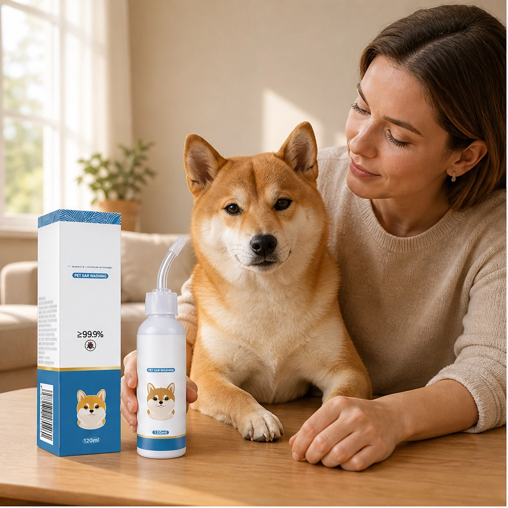 Hazelpaw – Gentle Deep-Clean &amp; Soothing Pet Ear Cleaner Solution + 50% OFF