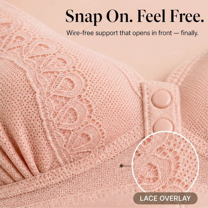 Rosewick – Front-Button Wireless Comfort &amp; Support Bra + 1+1 FREE