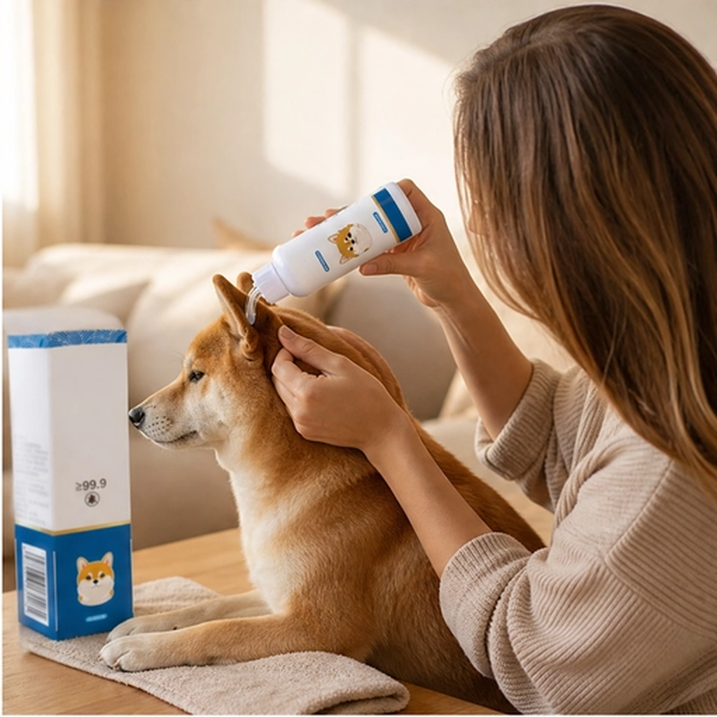 Hazelpaw – Gentle Deep-Clean &amp; Soothing Pet Ear Cleaner Solution + 50% OFF
