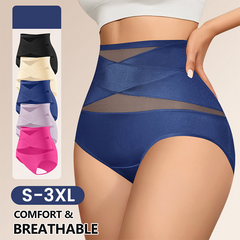 Silhova – High-Waist Cross-Compression Tummy Control Panties + 1+1  FREE