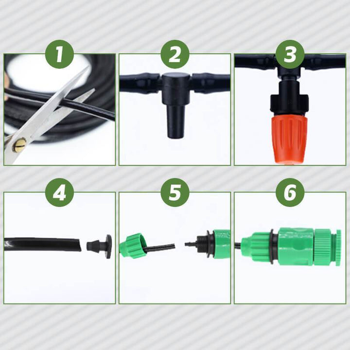 Mistgrove – Adjustable Dual-Mode Automatic Misting Irrigation Kit + 50% OFF
