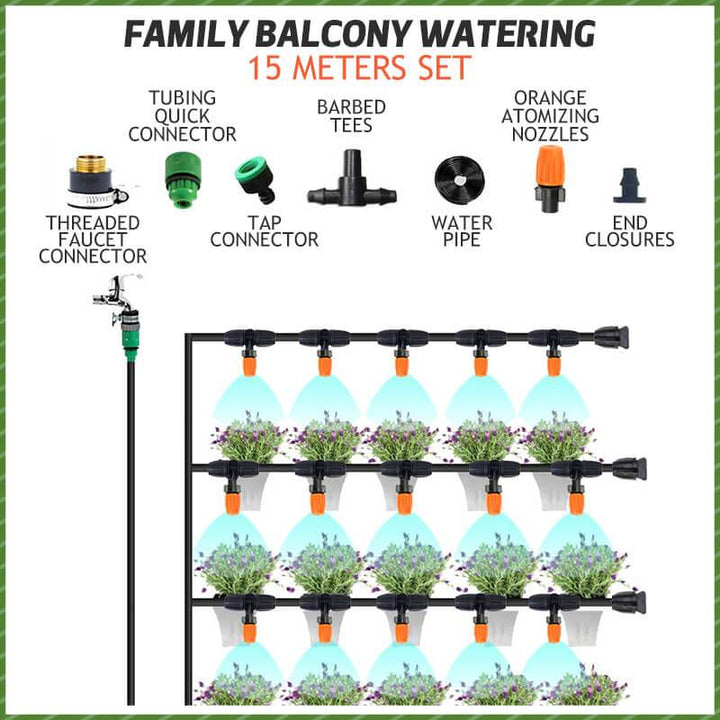 Mistgrove – Adjustable Dual-Mode Automatic Misting Irrigation Kit + 50% OFF