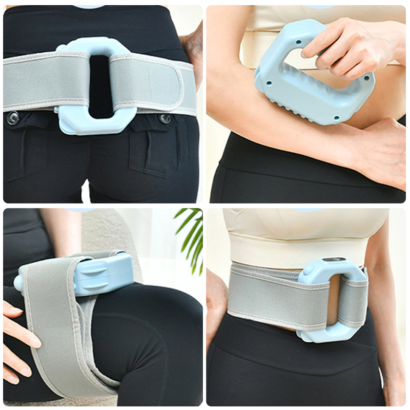 Kinetra – 3-in-1 Vibrating Fascia Ring Massager with Hands-Free Belt + 50% OFF