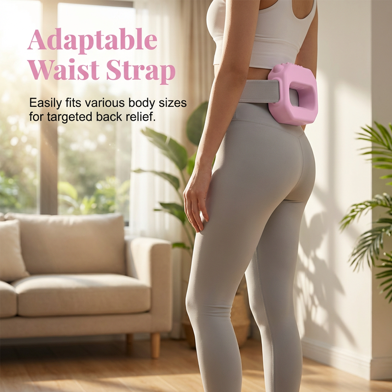 Kinetra – 3-in-1 Vibrating Fascia Ring Massager with Hands-Free Belt + 50% OFF