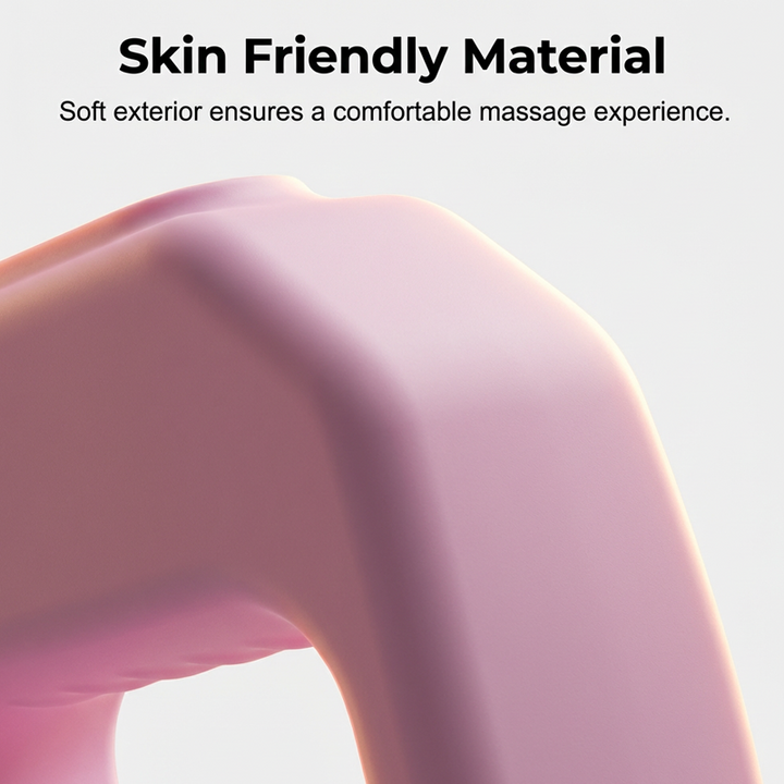 Kinetra – 3-in-1 Vibrating Fascia Ring Massager with Hands-Free Belt + 50% OFF