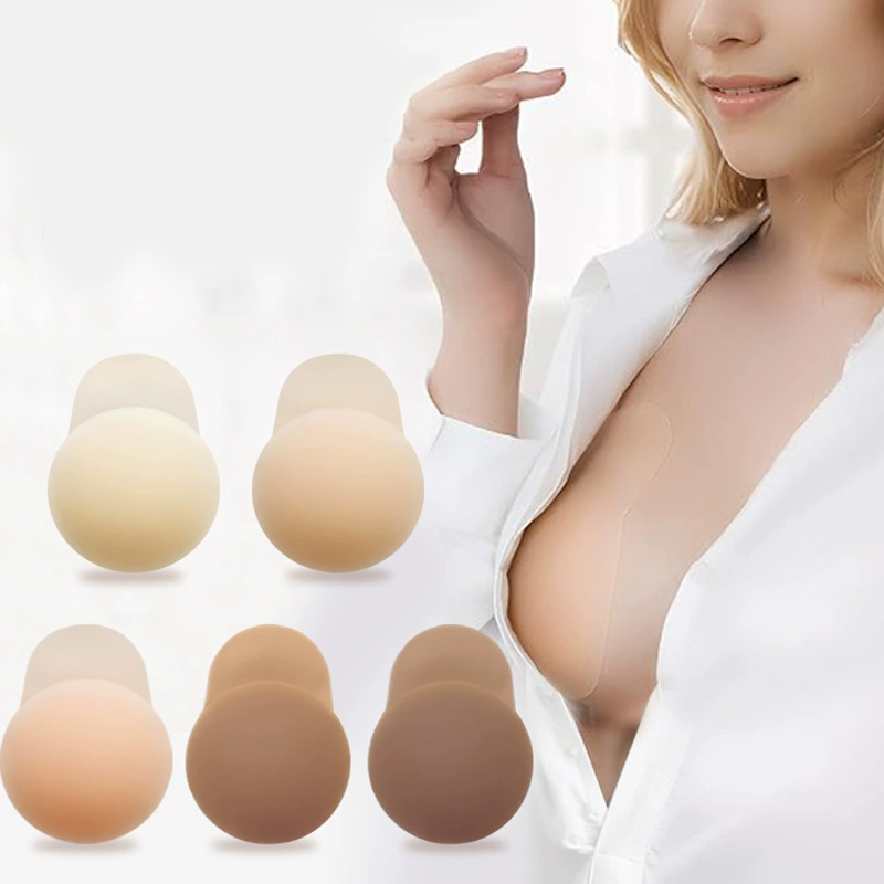 Velora – Seamless Lift Adhesive Nipple Covers, Reusable &amp; Invisible + 1+1 FREE