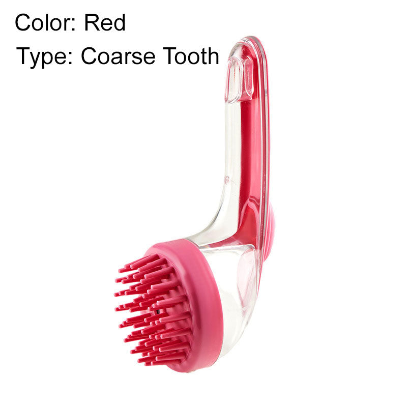 Scrubble – 2-in-1 Pet Bath Brush with Shampoo Dispenser &amp; Long Handle + 50% OFF
