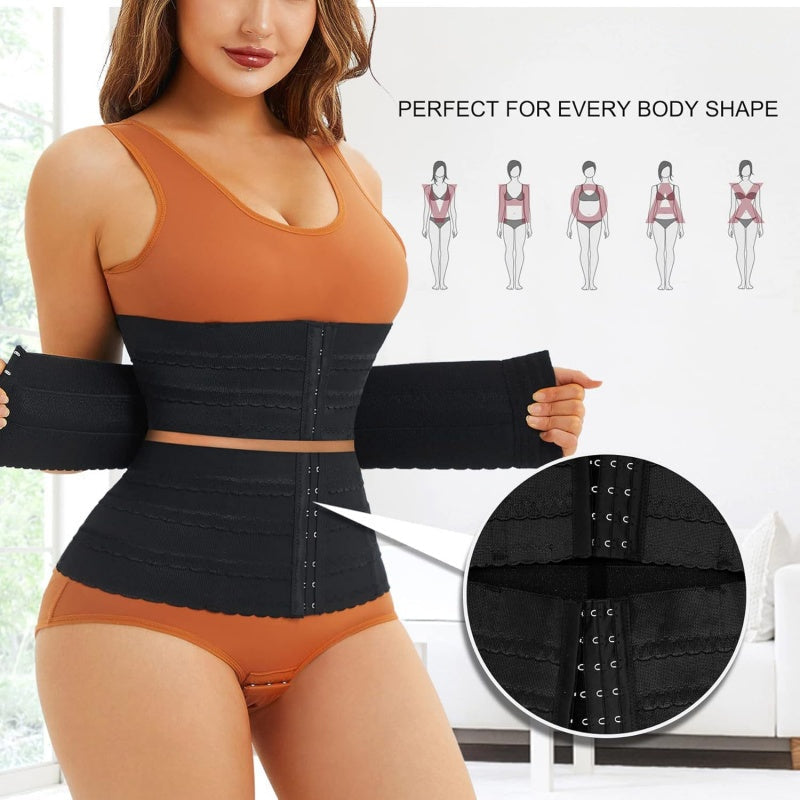 Cinchelle – Adjustable 3-Zone Tummy Control Waist Trainer Corset + 50% OFF