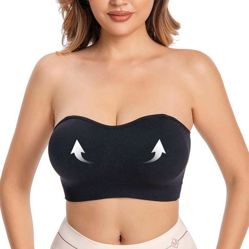Bareline – Wireless Stay-Put Bandeau Bra with Removable Straps + 1+1 FREE