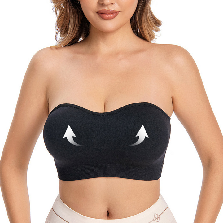 Bareline – Wireless Stay-Put Bandeau Bra with Removable Straps + 1+1 FREE