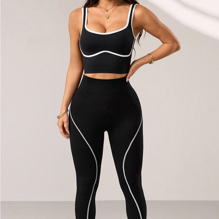 Sculptform – Contour Seam Tummy Control Sports Bra &amp; Leggings Set + 50% OFF