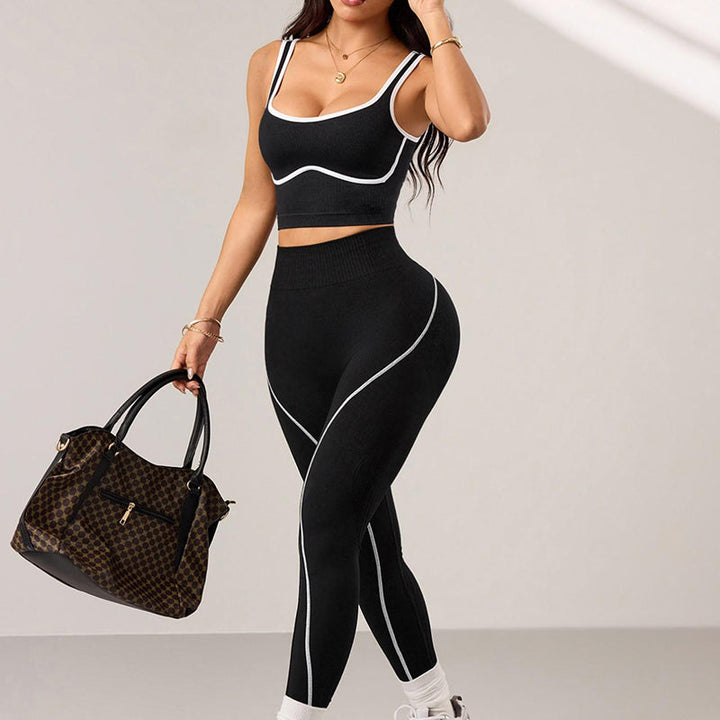 Sculptform – Contour Seam Tummy Control Sports Bra &amp; Leggings Set + 50% OFF