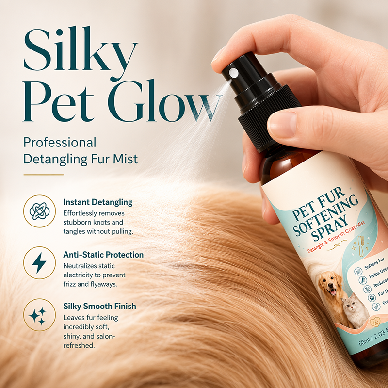 Brindlecove – Fine-Mist Detangling &amp; Coat Softening Spray for Dogs &amp; Cats + 50% OFF