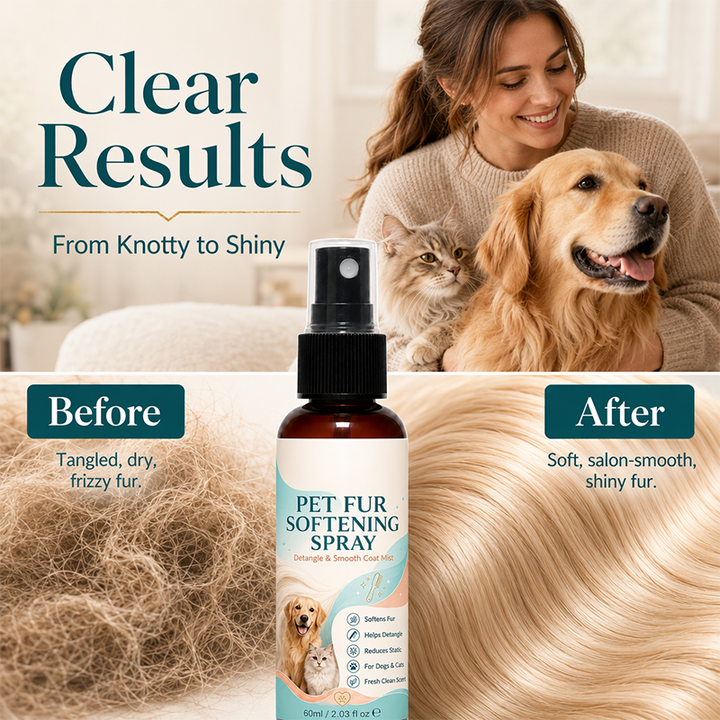 Brindlecove – Fine-Mist Detangling &amp; Coat Softening Spray for Dogs &amp; Cats + 50% OFF