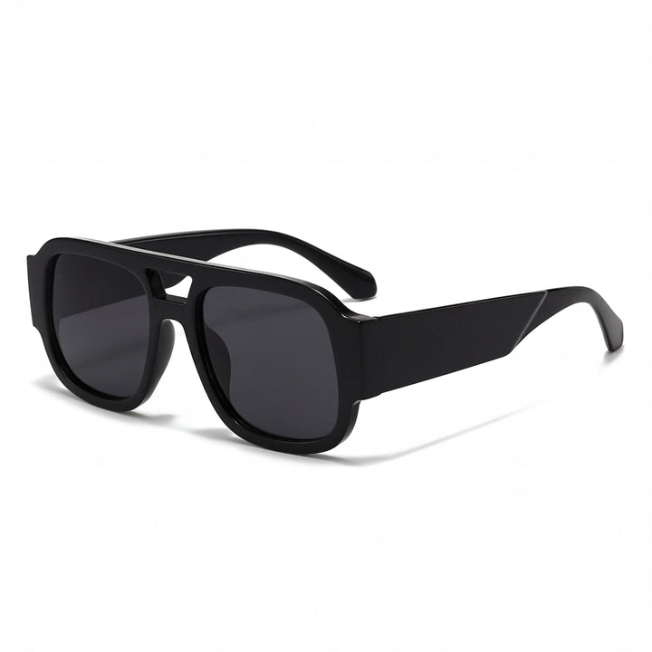 Ambré™ – Oversized Square Tortoiseshell Sunglasses with UV400 Protection + 1+1 FREE