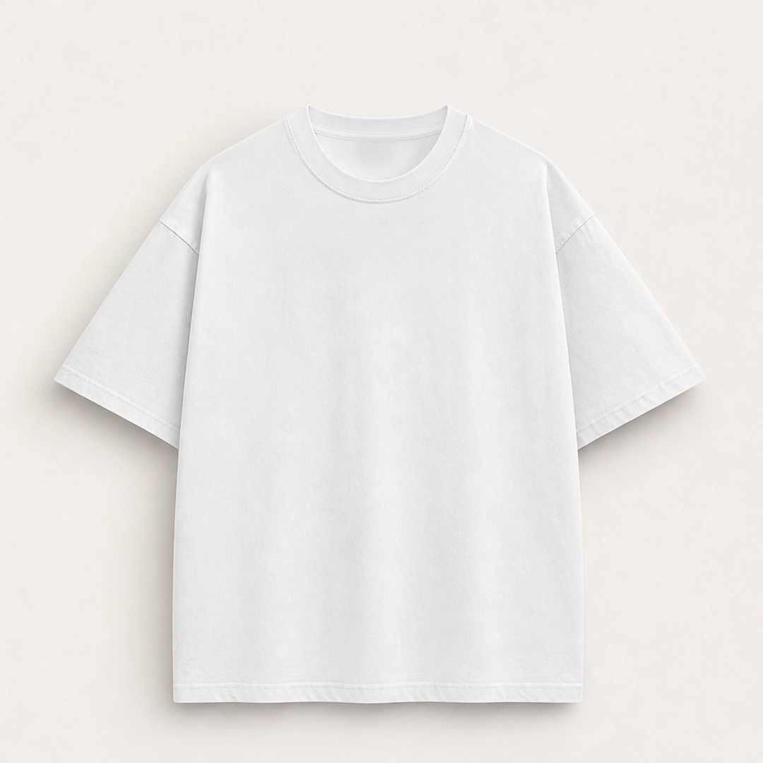 Millcroft – Heavyweight Acid Wash Oversized Cotton Tee + 50% OFF