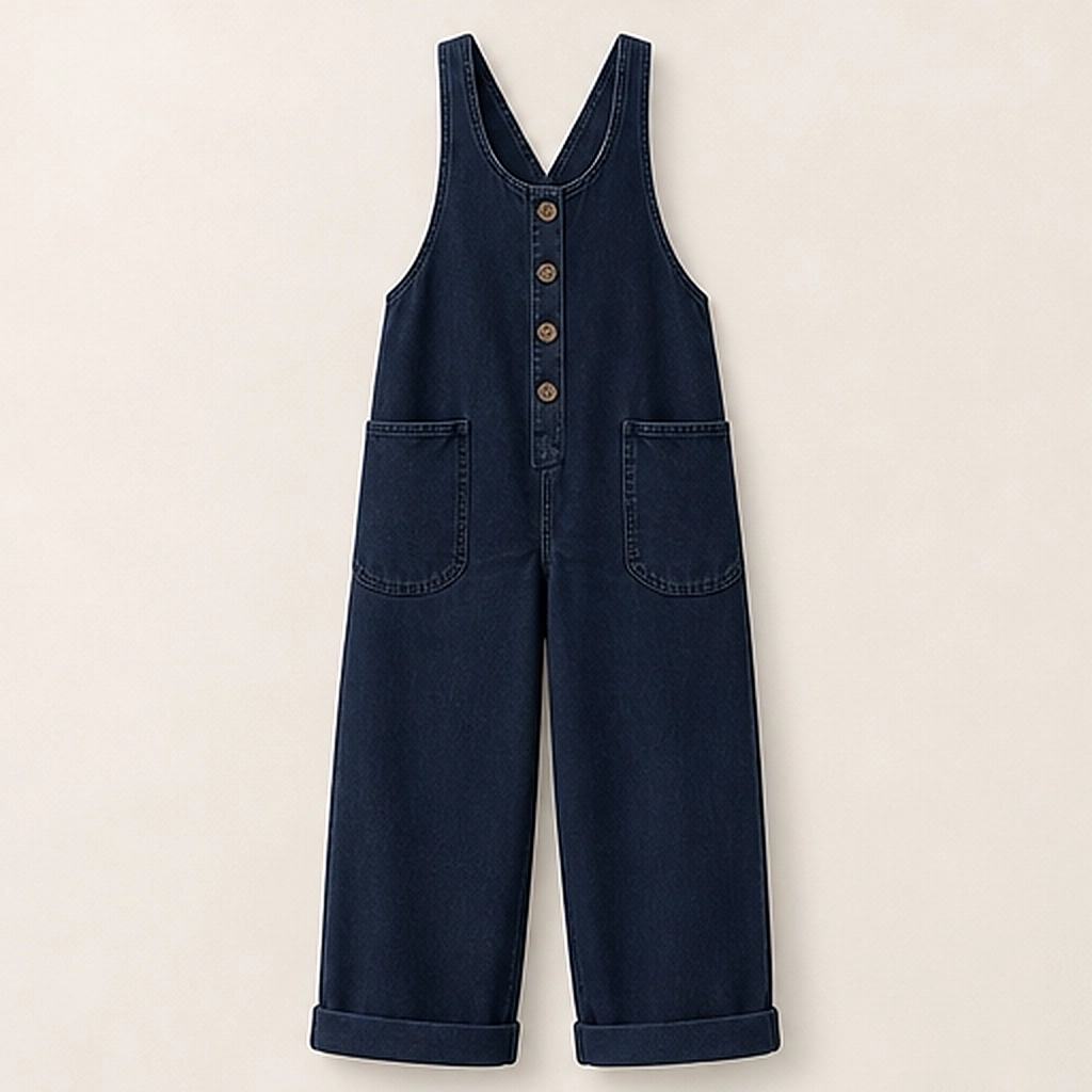 Sundrift – Relaxed Wide-Leg Sleeveless Jumpsuit with Pockets + 50% OFF