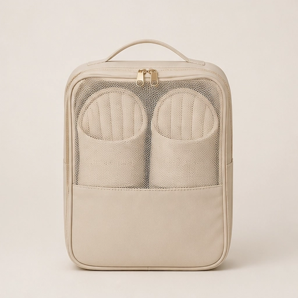 Solvoy – 3-Pair Travel Shoe Organizer with Trolley Sleeve + 50% OFF