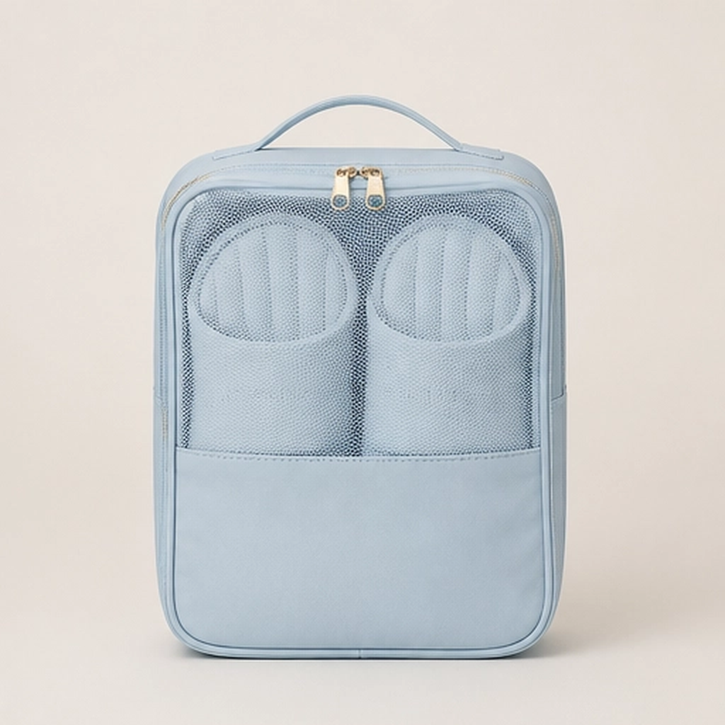 Solvoy – 3-Pair Travel Shoe Organizer with Trolley Sleeve + 50% OFF