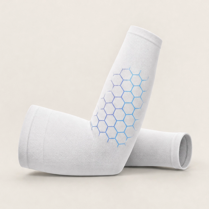 Solvra – UPF 50+ Cooling Compression Arm Sleeves + 50^ OFF